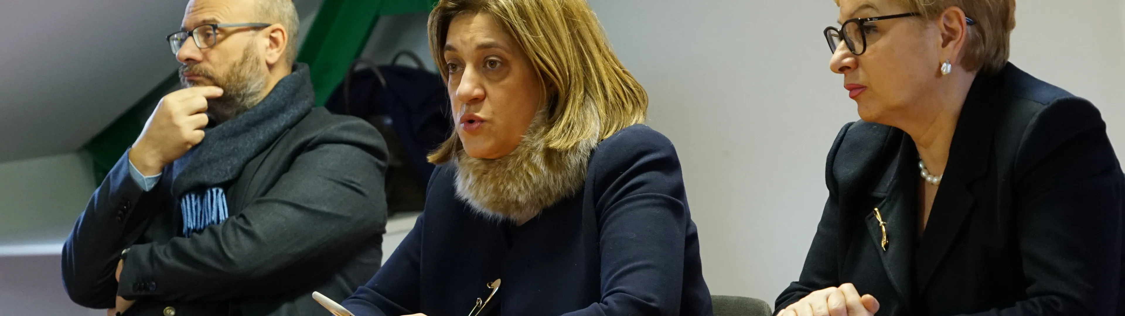 La presidente Marini presenta il nuovo Commissario Straordinario La presidente Marini presenta il nuovo Commissario Straordinario